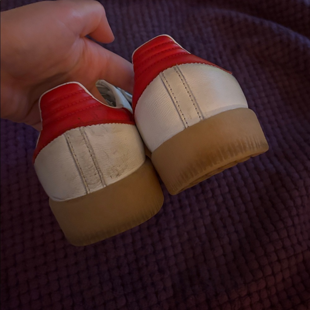 Adidas red sambae samba platform sneaker - Picture 6 of 7